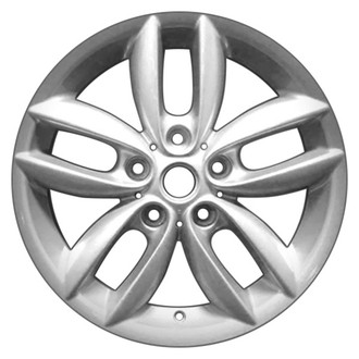 CCI® - Double 5-Spoke Charcoal Gray 17x7 Alloy Factory Wheel - Remanufactured