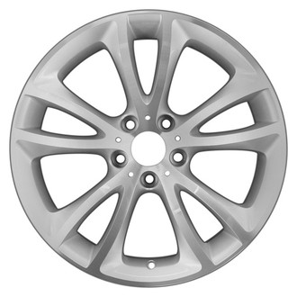 CCI® - 5 V-Spoke Machined and Silver Argent 19x8.5 Alloy Factory Wheel - Remanufactured