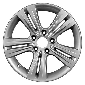 CCI® - Double 5-Spoke Sparkle Silver 17x7.5 Alloy Factory Wheel - Remanufactured