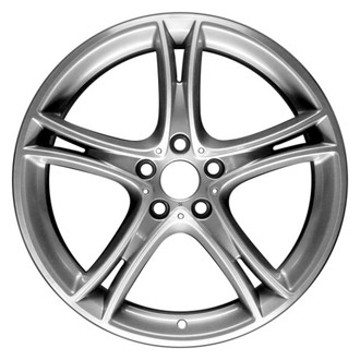 CCI® - Double 5-Spoke Machined and Medium Silver Metallic 20x8 Alloy Factory Wheel - Remanufactured