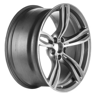 CCI® - Double 5-Spoke Polished and Medium Charcoal 20x9.5 Alloy Factory Wheel - Remanufactured