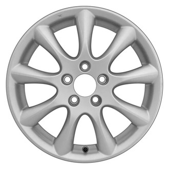 CCI® - 9 I-Spoke Silver 17x7 Alloy Factory Wheel - Remanufactured