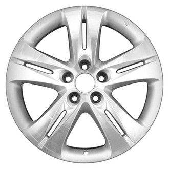 CCI® - Double 5-Spoke Silver with Machined Accents 18x8 Alloy Factory Wheel - Remanufactured