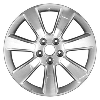 CCI® - 7 I-Spoke Machined and Silver Metallic 19x8.5 Alloy Factory Wheel - Remanufactured