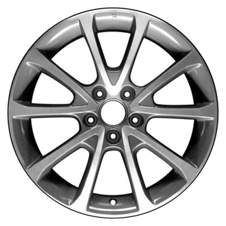CCI® - 5 V-Spoke Machined and Charcoal 18x7.5 Alloy Factory Wheel - Remanufactured
