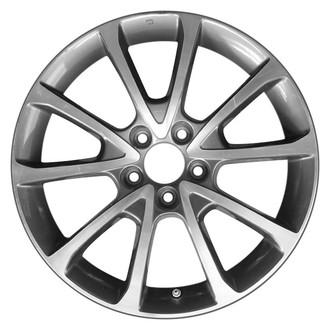 CCI® - 5 V-Spoke Machined and Charcoal 18x7.5 Alloy Factory Wheel - Replica