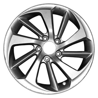 CCI® - 10 Spiral-Spoke Sparkle Silver Metallic 17x7 Alloy Factory Wheel - Remanufactured