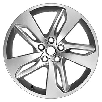 CCI® - 5 Double Spiral-Spoke Dark Smoked Silver 20x9.5 Alloy Factory Wheel - Remanufactured
