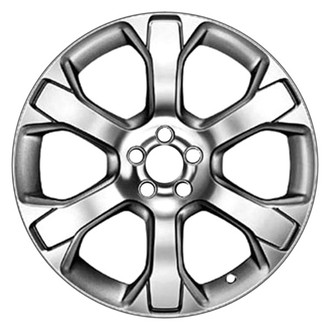 CCI® - 6 I-Spoke Polished and Medium Charcoal 20x8 Alloy Factory Wheel - Remanufactured