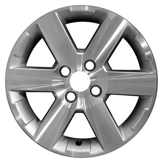 CCI® - 6-Spoke Machined and Silver 15x6 Alloy Factory Wheel - Remanufactured