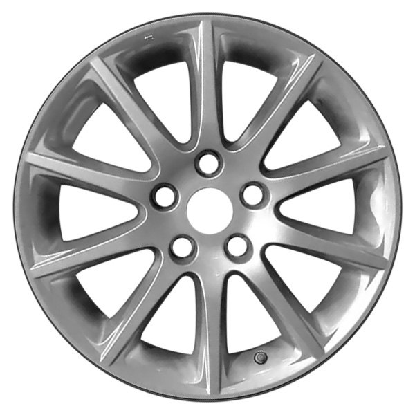 CCI® - 17 x 6.5 10 I-Spoke Silver Alloy Factory Wheel (Remanufactured)