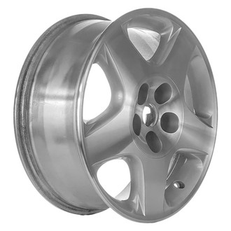 CCI® - 5-Spoke Light Silver Textured 17x7 Alloy Factory Wheel - Remanufactured