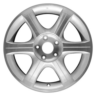 CCI® - 6 I-Spoke Silver 17x7 Alloy Factory Wheel - Remanufactured