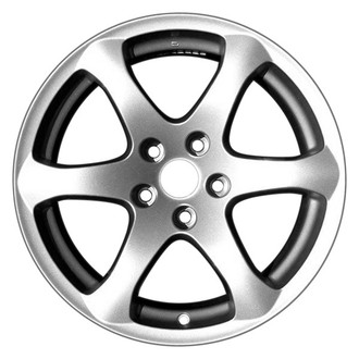 CCI® - 6 I-Spoke Silver 17x8 Alloy Factory Wheel - Remanufactured