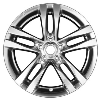 CCI® - Double 5-Spoke Light Smoked Hyper Silver 18x8.5 Alloy Factory Wheel - Remanufactured