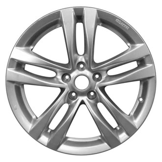 CCI® - Double 5-Spoke Medium Smoked Hyper Silver 18x8.5 Alloy Factory Wheel - Remanufactured