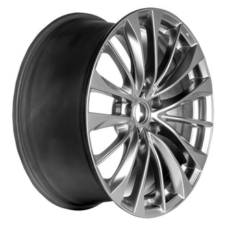 CCI® - 5 W-Spoke Light Smoked Hyper Silver Full Face 19x9 Alloy Factory Wheel - Remanufactured