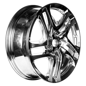CCI® - 5 Double Spiral-Spoke Full Polished 20x7.5 Alloy Factory Wheel - Remanufactured