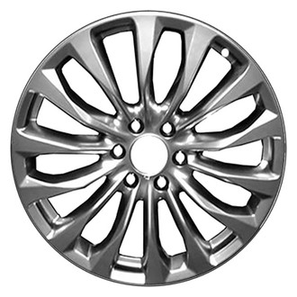 CCI® - 7 V-Spoke Medium Charcoal 22x8 Alloy Factory Wheel - Remanufactured