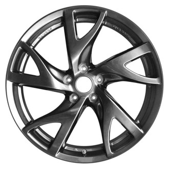 CCI® - 10 Spiral-Spoke Medium Smoked Hyper Silver 19x9 Alloy Factory Wheel - Remanufactured