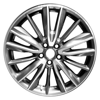 CCI® - 15 Alternating-Spoke Machined and Charcoal 20x7.5 Alloy Factory Wheel - Remanufactured