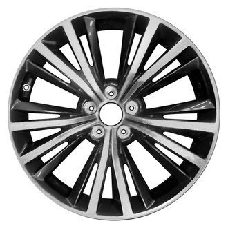 CCI® - 5 Double V-Spoke Machined and Dark Charcoal 19x9 Alloy Factory Wheel - Remanufactured