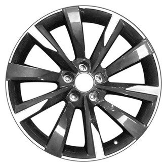 CCI® - 10 Turbine-Spoke Machined and Dark Charcoal 19x9 Alloy Factory Wheel - Remanufactured