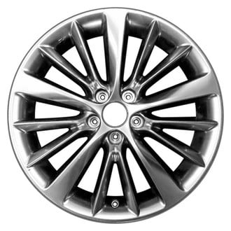 CCI® - 15 Alternating-Spoke Light Smoked Hyper Silver 18x7.5 Alloy Factory Wheel - Remanufactured