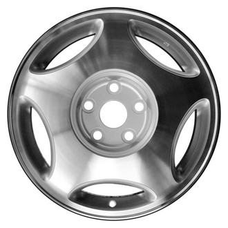 CCI® - 5-Slot Silver with Machined Face 16x7 Alloy Factory Wheel - Remanufactured