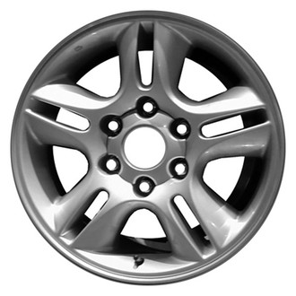 CCI® - Double 5-Spoke Hyper Silver 17x7.5 Alloy Factory Wheel - Remanufactured