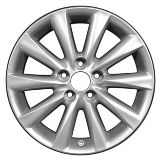 CCI® - 10 Turbine-Spoke Silver 17x8 Alloy Factory Wheel - Remanufactured