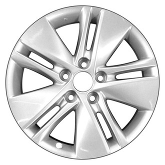 CCI® - 5 Double Turbine-Spoke Silver 17x7 Alloy Factory Wheel - Remanufactured