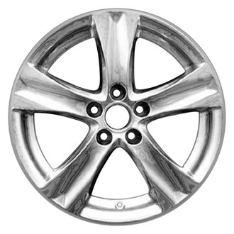 CCI® - 5-Spoke Light PVD Chrome 18x8.5 Alloy Factory Wheel - Remanufactured