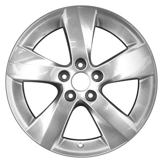 CCI® - 5 Turbine-Spoke Hyper Silver 18x8.5 Alloy Factory Wheel - Remanufactured