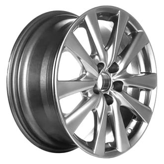 CCI® - 5 V-Spoke Medium Smoked Hyper Silver Full Face 18x8 Alloy Factory Wheel - Remanufactured