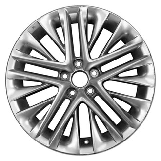 CCI® - 5 Double V-Spoke Bright Hyper Silver Full Face 18x7.5 Alloy Factory Wheel - Remanufactured