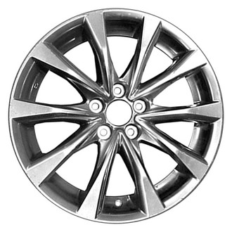 CCI® - 10 I-Spoke Medium Smoked Hyper Silver 18x8.5 Alloy Factory Wheel - Remanufactured
