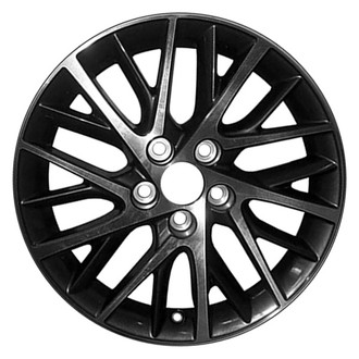 CCI® - 10 Y-Spoke Machined and Dark Charcoal Metallic 17x7 Alloy Factory Wheel - Remanufactured