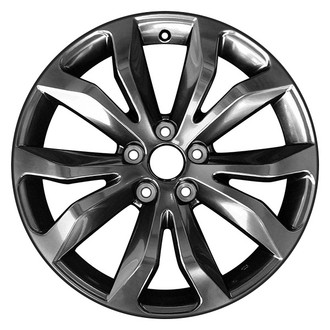 CCI® - 5 V-Spoke Dark Smoked Hypersilver 18x7.5 Alloy Factory Wheel - Remanufactured