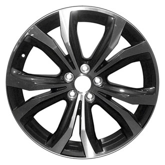CCI® - 5 V-Spoke Machined and Dark Charcoal 20x8 Alloy Factory Wheel - Replica
