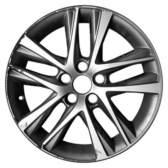 CCI® - Double 5-Spoke Machined and Medium Silver 17x7.5 Alloy Factory Wheel - Remanufactured