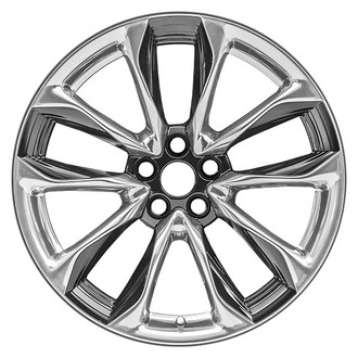 CCI® - 5 V-Spoke Polished and Deep Black 21x9.5 Alloy Factory Wheel - Remanufactured
