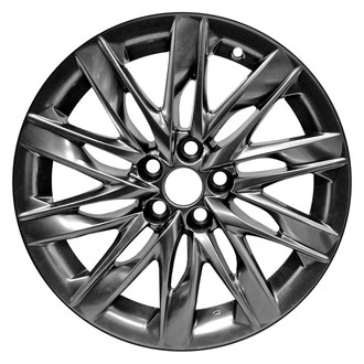 CCI® - 10 Double-Spoke Dark Smoked Black Hypersilver 19x8 Alloy Factory Wheel - Remanufactured
