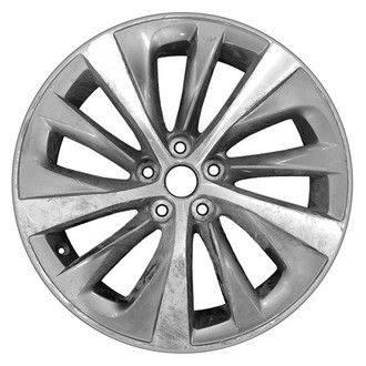 CCI® - 10-Spoke Machined and Medium Charcoal Metallic 19x8 Alloy Factory Wheel - Remanufactured