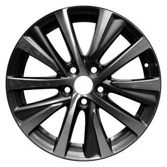 CCI® - 10-Spoke Machined Medium Charcoal 17x7.5 Alloy Factory Wheel - Remanufactured