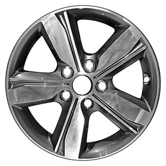 CCI® - 5-Spoke Machined and Medium Charcoal 16x6.5 Alloy Factory Wheel - Remanufactured
