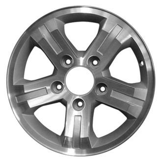 CCI® - 5-Spoke Bright Silver 16x7 Alloy Factory Wheel - Remanufactured