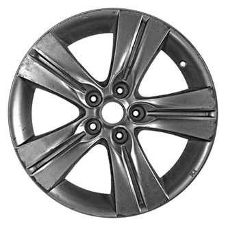 CCI® - 5-Spoke Bright Sparkle Silver Full Face 17x6.5 Alloy Factory Wheel - Remanufactured