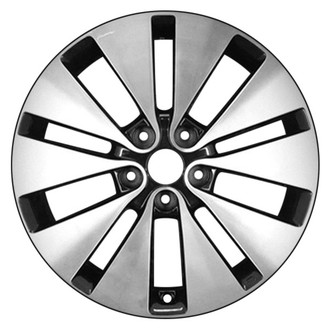 CCI® - 10-Slot Black with Machined Face 18x7.5 Alloy Factory Wheel - Remanufactured