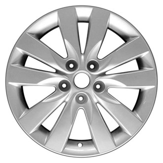 CCI® - 5 V-Spoke Bright Sparkle Silver 17x7 Alloy Factory Wheel - Remanufactured